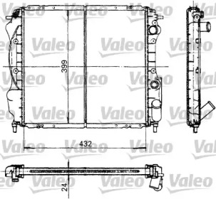 Теплообменник (VALEO: 730182)