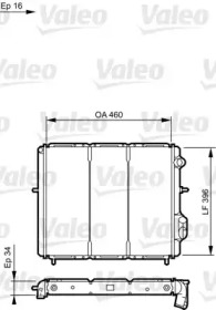 Теплообменник (VALEO: 730183)