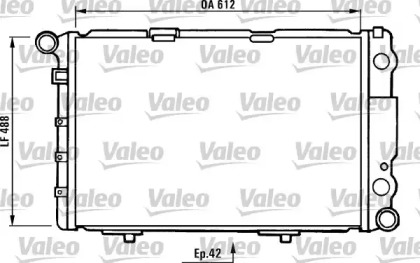 Теплообменник (VALEO: 730233)