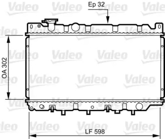 Теплообменник (VALEO: 730241)