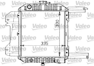 Теплообменник (VALEO: 730261)