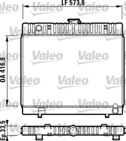 Теплообменник (VALEO: 730302)