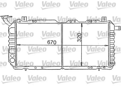 Теплообменник (VALEO: 730310)