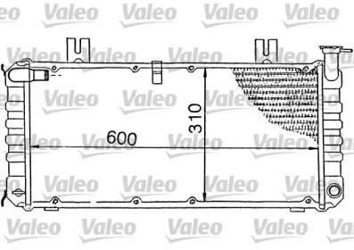 Теплообменник (VALEO: 730318)