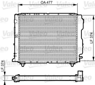 Теплообменник (VALEO: 730319)