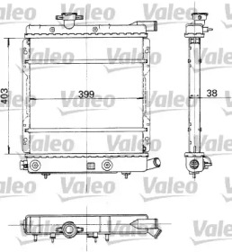 Теплообменник (VALEO: 730324)