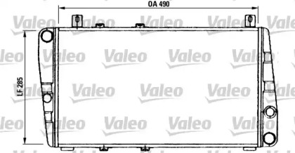 Теплообменник (VALEO: 730375)