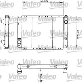 Теплообменник (VALEO: 730394)