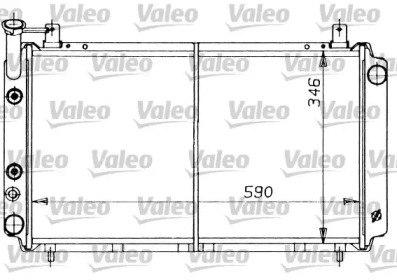 Теплообменник (VALEO: 730409)