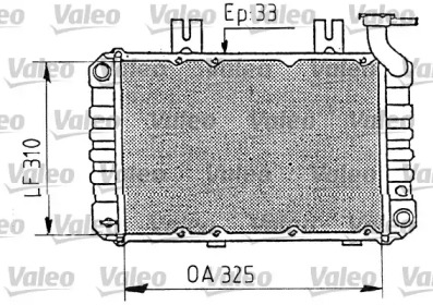 Теплообменник (VALEO: 730411)