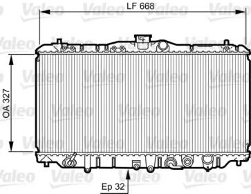 Теплообменник (VALEO: 730429)