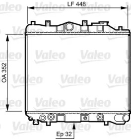 Теплообменник (VALEO: 730435)