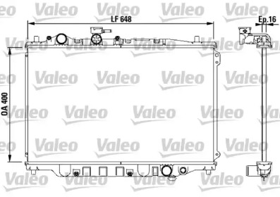 Теплообменник (VALEO: 730440)