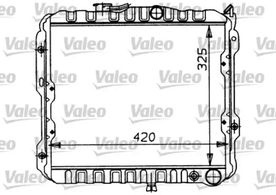 Теплообменник (VALEO: 730449)