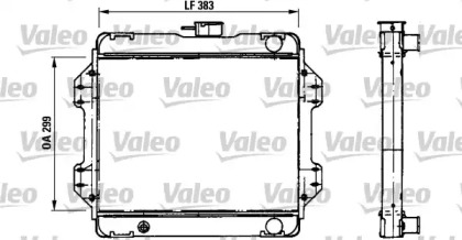 Теплообменник (VALEO: 730457)