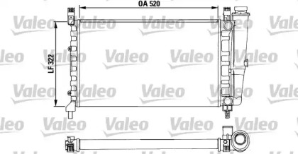 Теплообменник (VALEO: 730489)