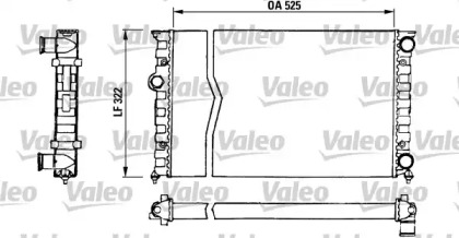 Теплообменник (VALEO: 730505)