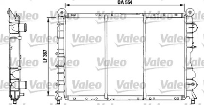 Теплообменник (VALEO: 730518)