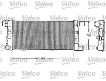 Теплообменник (VALEO: 730520)