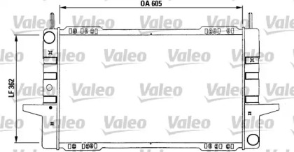 Теплообменник (VALEO: 730532)