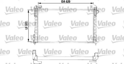 Теплообменник (VALEO: 730540)