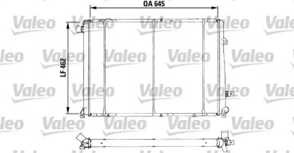 Теплообменник (VALEO: 730546)