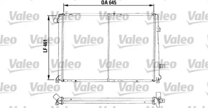 Теплообменник (VALEO: 730547)