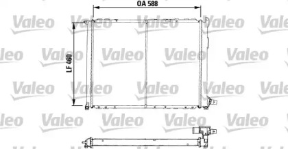 Теплообменник (VALEO: 730549)