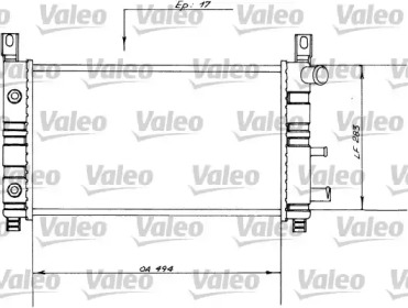 Теплообменник (VALEO: 730558)