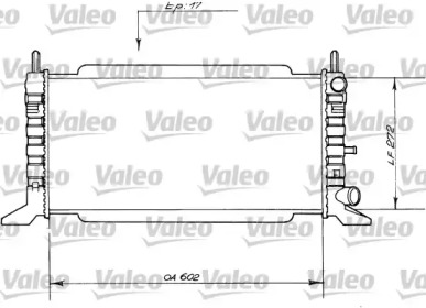 Теплообменник (VALEO: 730560)