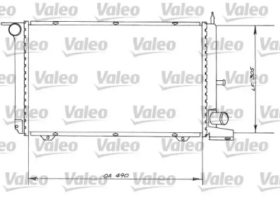 Теплообменник (VALEO: 730561)