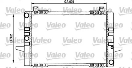 Теплообменник (VALEO: 730562)