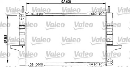 Теплообменник (VALEO: 730566)