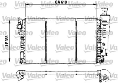 Теплообменник (VALEO: 730573)