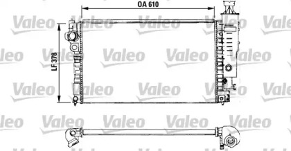 Теплообменник (VALEO: 730577)