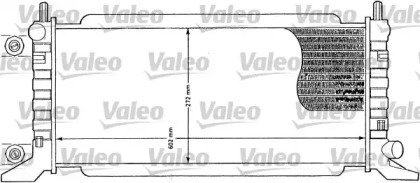 Теплообменник (VALEO: 730587)