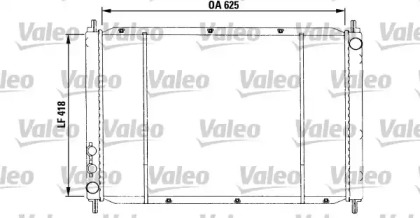 Теплообменник (VALEO: 730591)