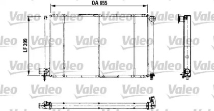 Теплообменник (VALEO: 730621)