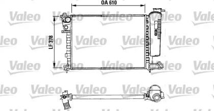 Теплообменник (VALEO: 730630)