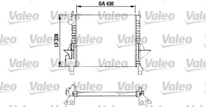 Теплообменник (VALEO: 730633)