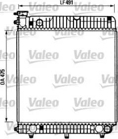 Теплообменник (VALEO: 730883)