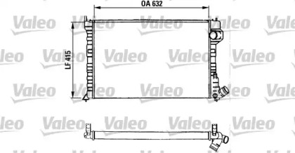 Теплообменник (VALEO: 730934)