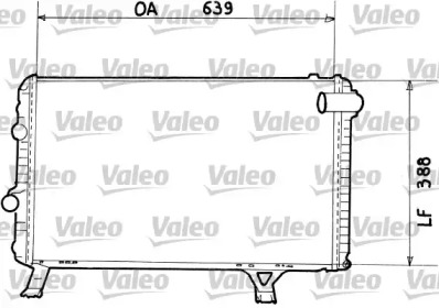 Теплообменник (VALEO: 730942)