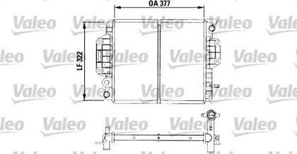 Теплообменник (VALEO: 730952)