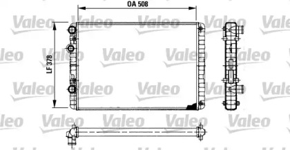 Теплообменник (VALEO: 730954)