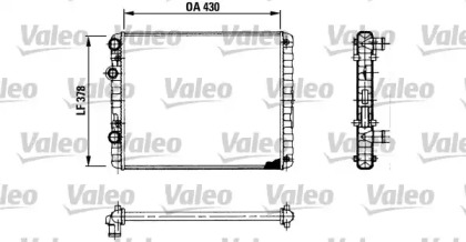 Теплообменник (VALEO: 730956)