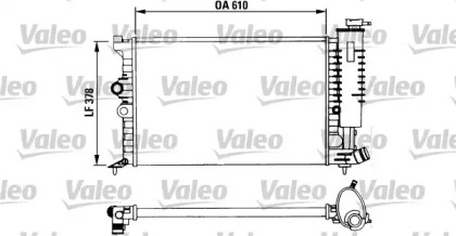 Теплообменник (VALEO: 730957)