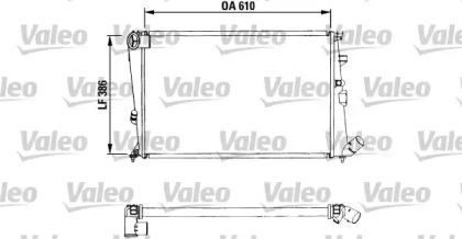 Теплообменник (VALEO: 730959)