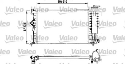 Теплообменник (VALEO: 730960)