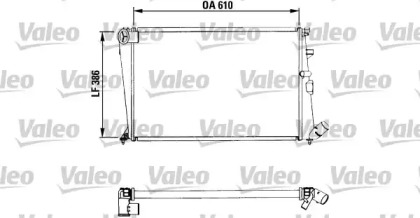 Теплообменник (VALEO: 730961)